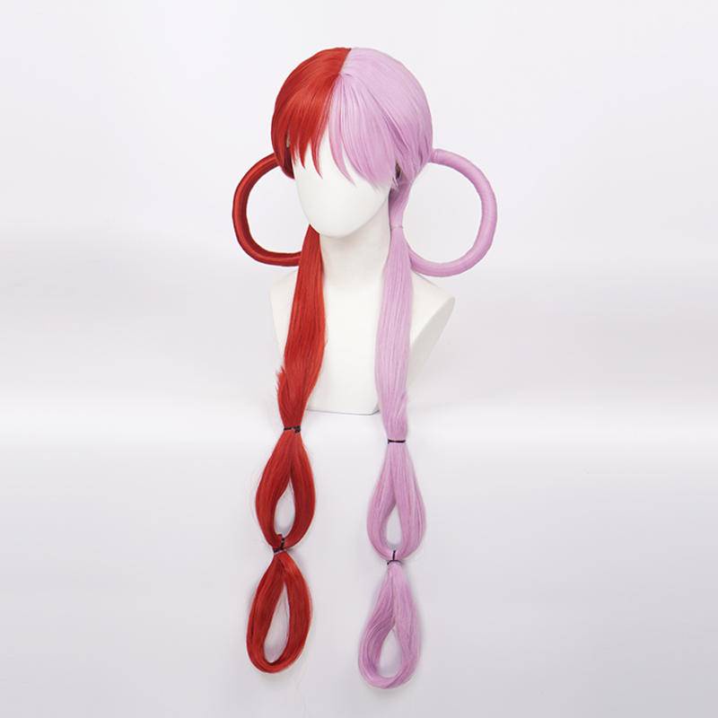 Bộ Tóc Giả Màu Đỏ Dùng Hóa Trang Nhân Vật Uta Uta Trong One Piece