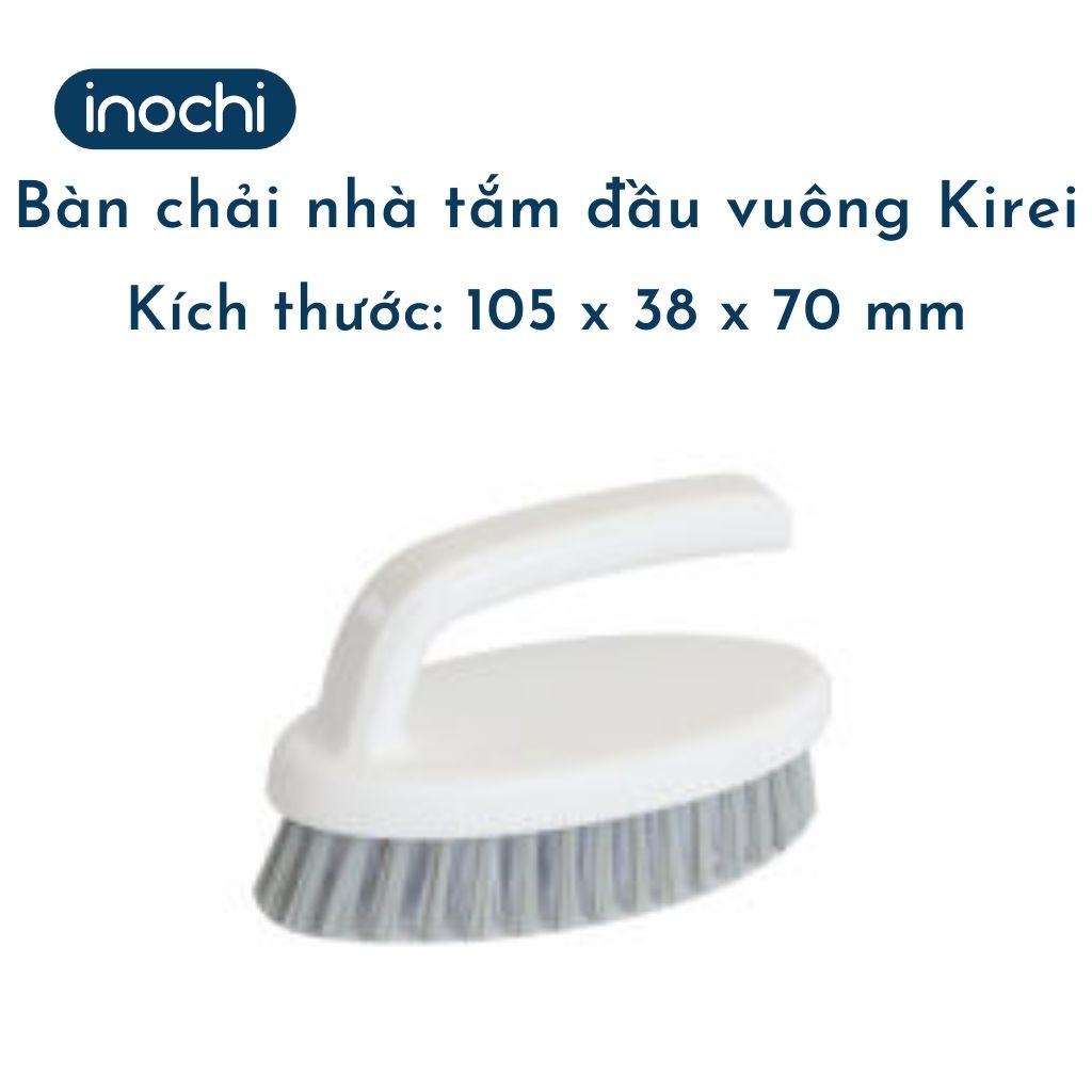 Bàn Chải Nhà Tắm Kirei INOCHI Nhỏ Gọn Nhiều Kích Thước, Chất Liệu Nhựa Cao Cấp Mang Lại Không Gian Sống Sạch Đẹp