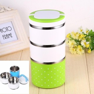 HỘP ĐỰNG CƠM GIỮ NHIỆT 3 TẦNG TIỆN DỤNG