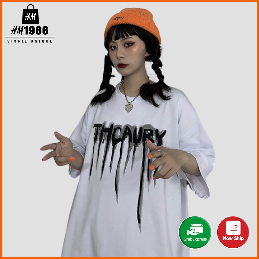 Áo thun tay lỡ form rộng unisex HM1986 3122