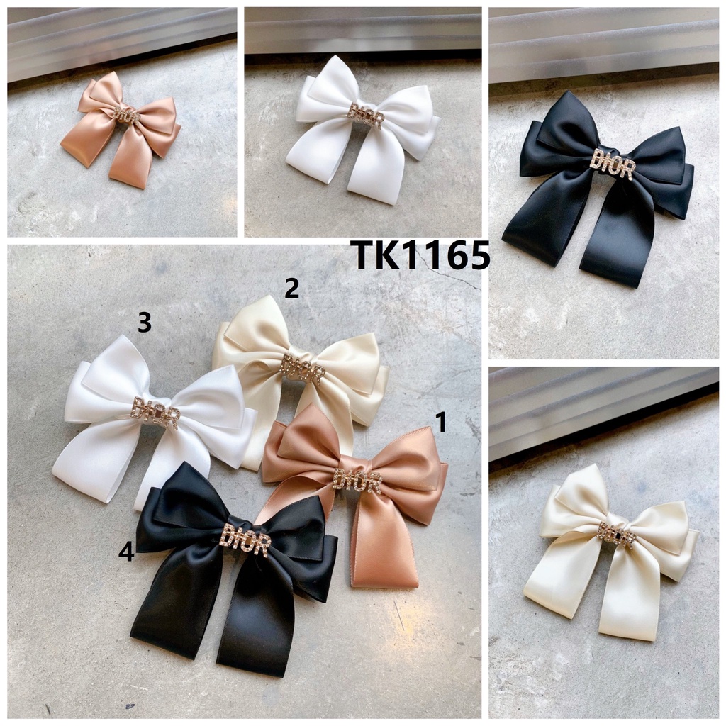 Kẹp nơ handmade D.I.O.R nhỏ nhắn