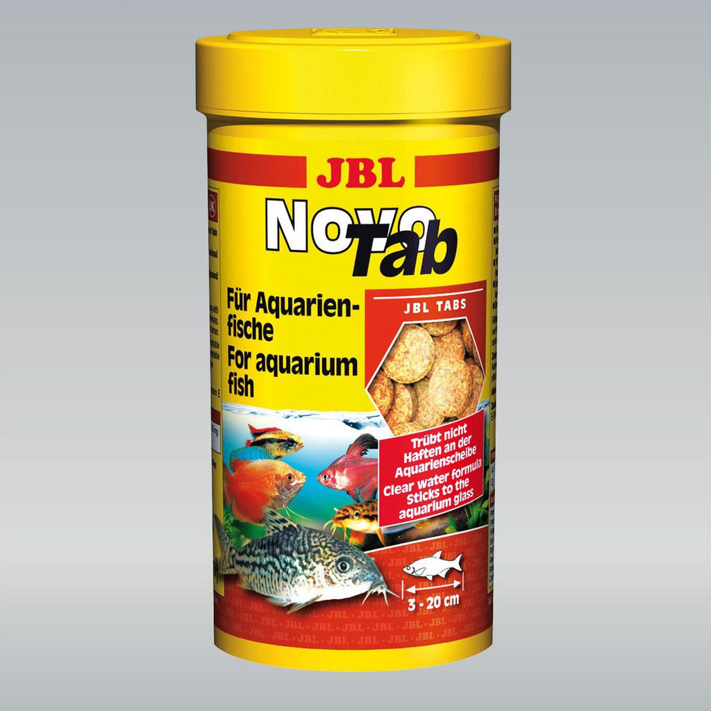 Thức ăn viên dính cho cá JBL Novo Tab 60g-150g