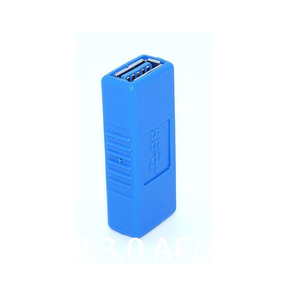 Đầu Nối Chuyển Đổi USB 3.0 F / F Tiêu Chuẩn Màu Xanh Đen