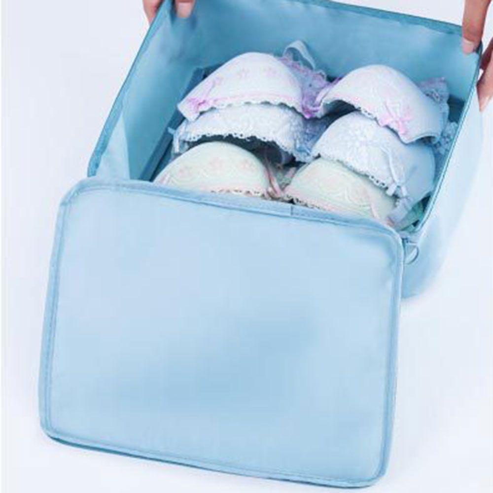 HS Set 8 Túi Lưới Đựng Đồ Du Lịch Chống Thấm Nước