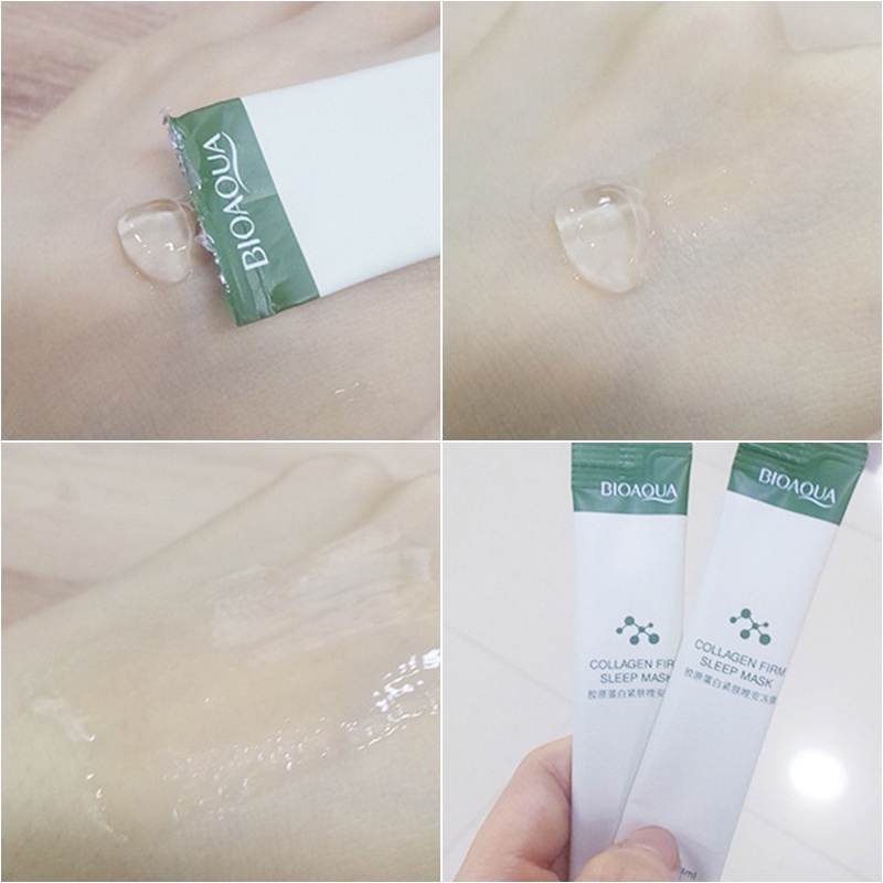 Set 20 Mặt Nạ collagen Làm Trẻ Hóa Làn Da Công Thức Hàn Quốc Giúp Giảm Thâm Mụn Se Khít Lỗ Chân Lông Làm Săn Chắc Da Yr