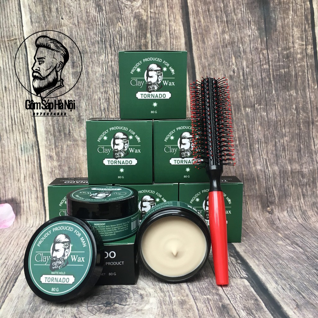 Sáp Vuốt Tóc Nam TORNADO 80g