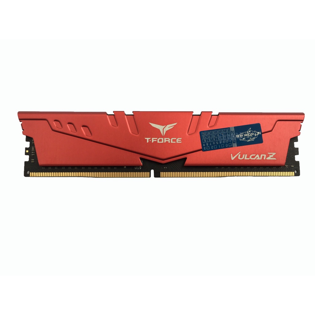 Ram 4GB Teamgroup T-Force Vulcan Z DDR4 2666Mhz Tản Đỏ Chính Hãng Phân phối