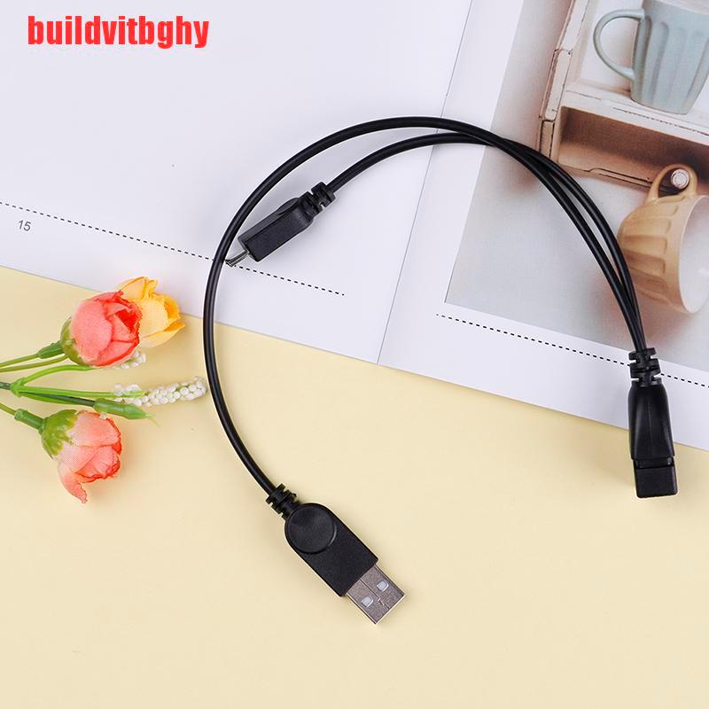 (Mua-Code) Cáp Chuyển Đổi Từ Micro Usb Đực Sang Usb Cái Cho Điện Thoại