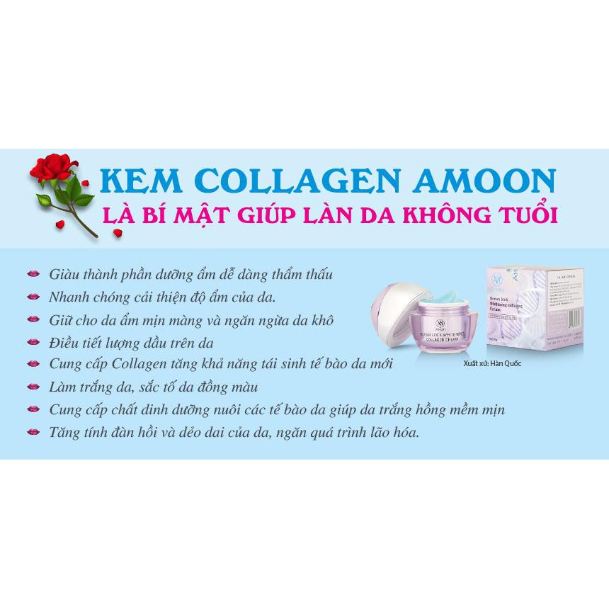 Kem dưỡng trắng da colagen amoon - 114