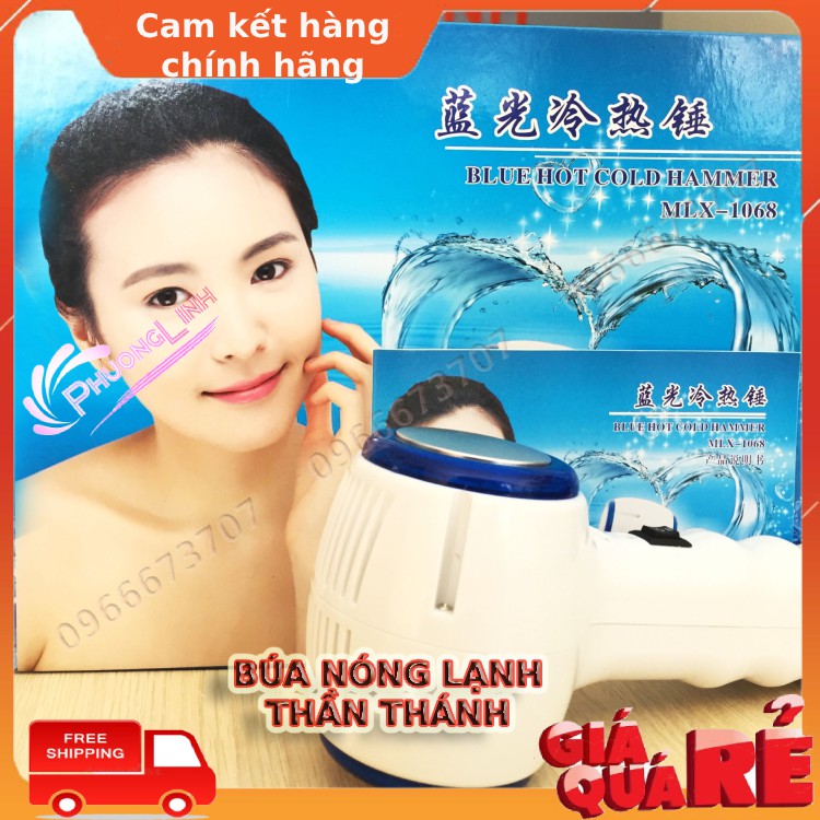 Búa nóng lạnh kết hợp ánh sáng sinh học