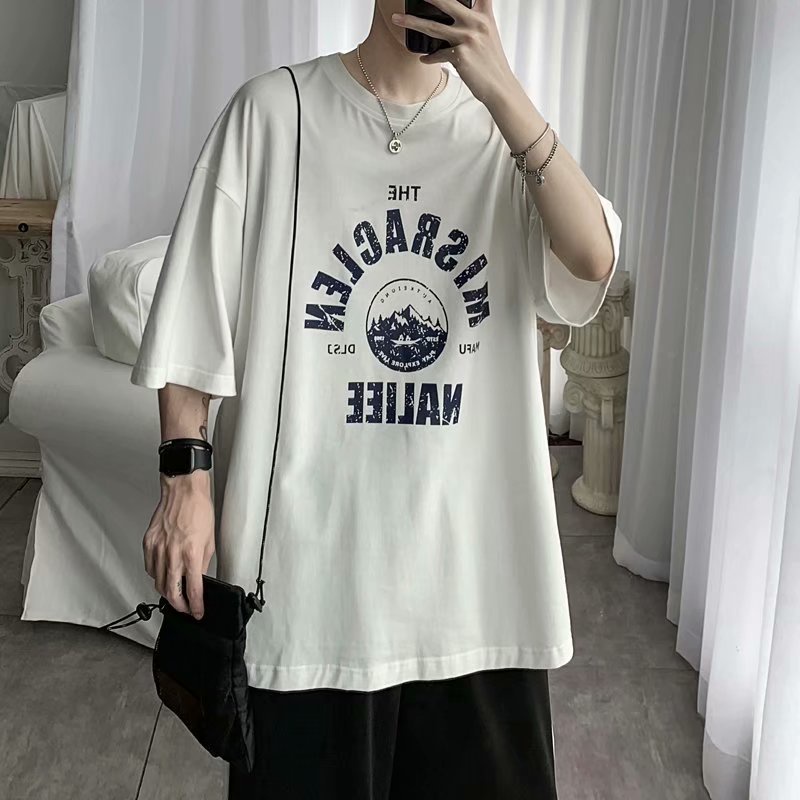 Áo Thun Ngắn Tay Phong Cách Hàn Quốc Thời Trang Cho Nam