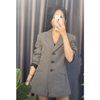 Áo khoác vest blazer hàn MS43
