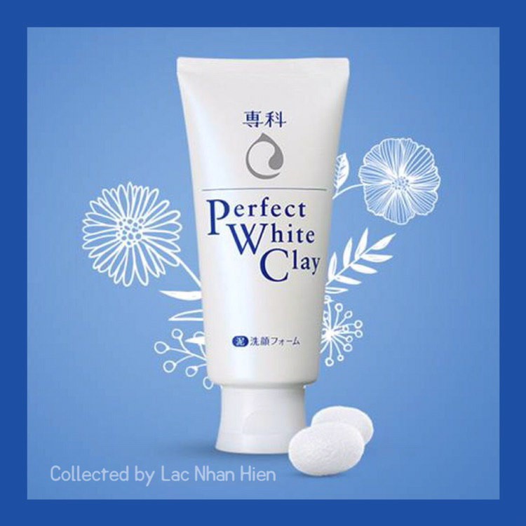 SỮA RỬA MẶT SENKA ĐẤT SÉT TRẮNG LÀM SẠCH SÂU & TẨY DA CHẾT ❤ SENKA PERFECT WHITE CLAY (Shiseido Group)