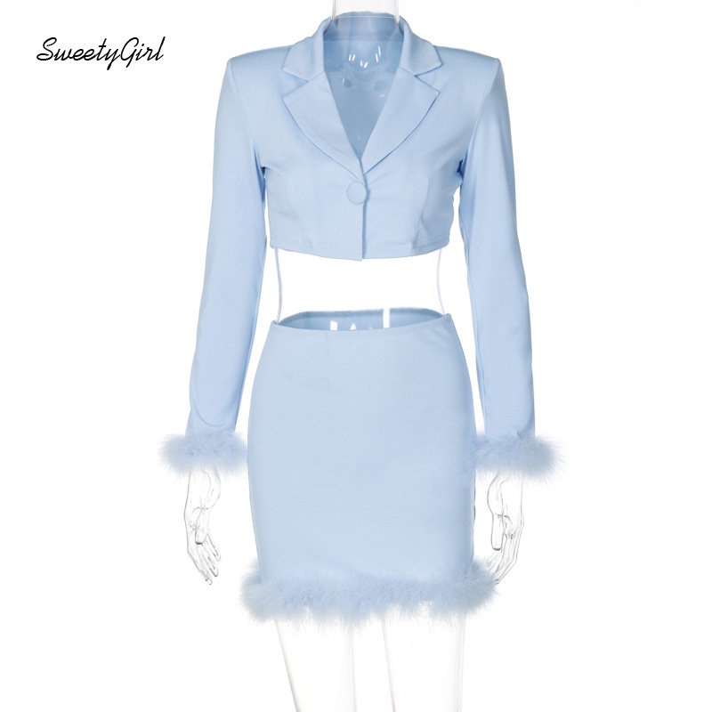 Bộ Đồ Thời Trang 2022 Áo Tay Dài Cổ Chữ V Cài Nút Màu Trơn Phối Quần Dài Lưng Cao Ôm Dáng Quyến Rũ Cho Nữ