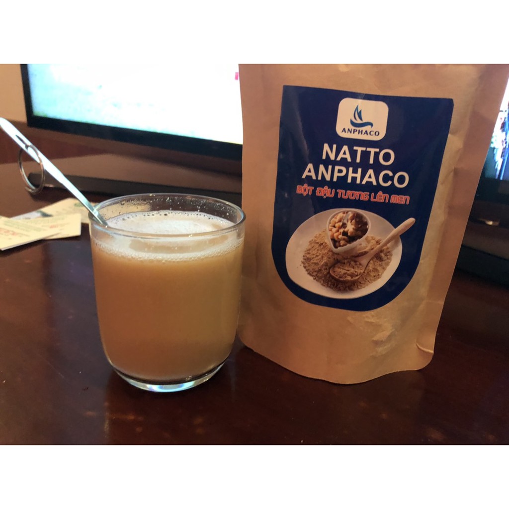 Natto Anphaco- Combo 4 hủ viên tía tô/ Bột &lt;Giảm 300k&gt;, đậu tương lên men - healthy food- NON GMO