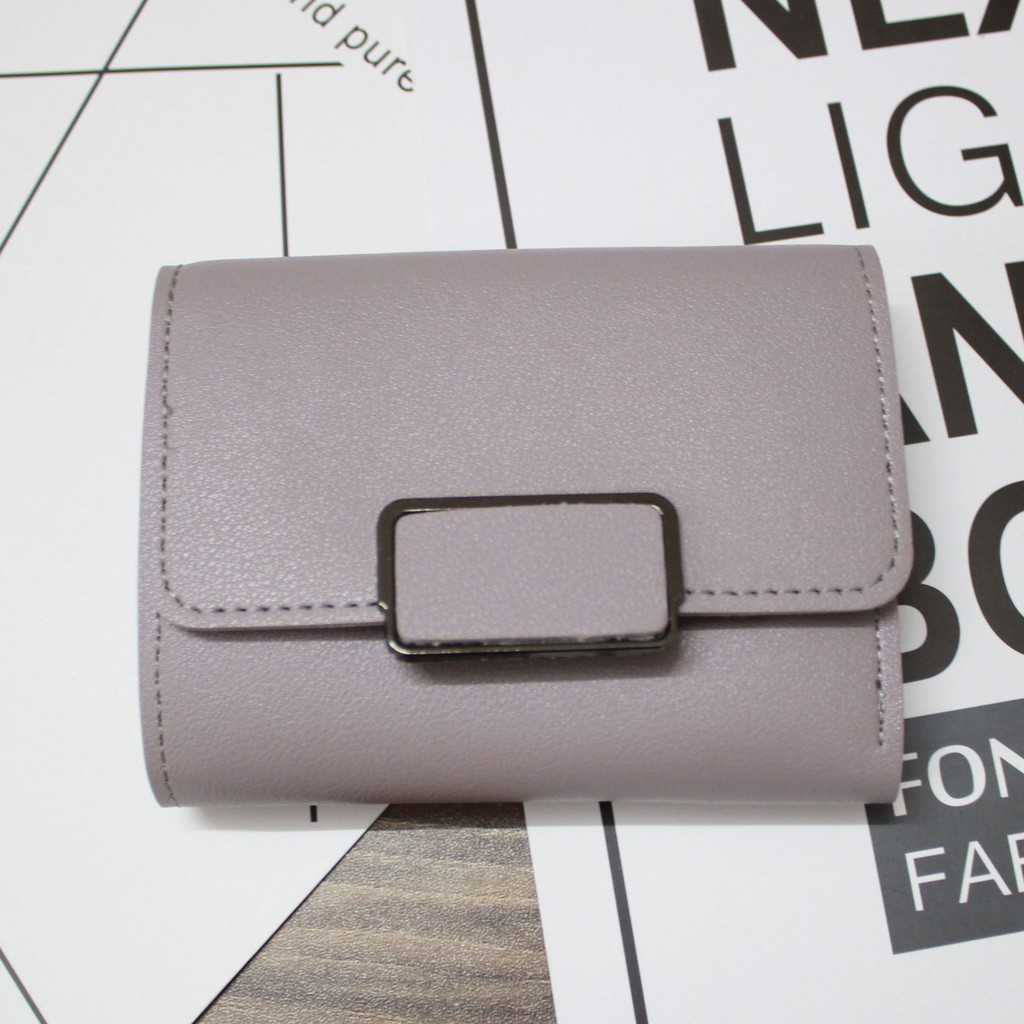 Ví Nữ 🍎FREESHIP🍎 Bóp Ví Nữ Hàn Quốc Đựng Tiền Mini Gấp 3 Bỏ Túi Giá rẻ, Nhiều Ngăn Siêu Tiện Dụng VT01 | BigBuy360 - bigbuy360.vn