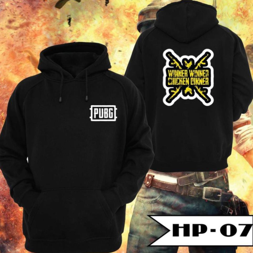 SALE- Áo Hoodie Pubg (Playerunknown's Battlegrounds) -BIBO STORE - phong cách xì tin