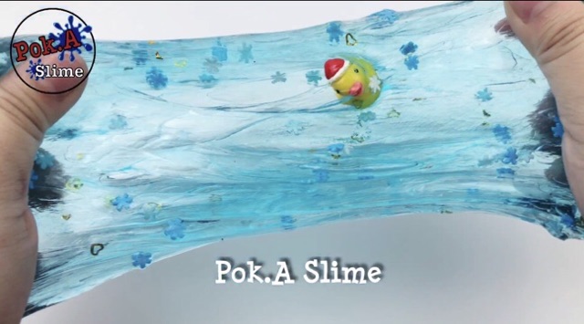 Slime Winter Duck - Chất clear slime