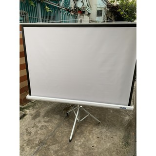 Màn chiếu 3 chân di động cao cấp 100 inch ngang 1,78 cao 1,78m Chuẩn Mỹ