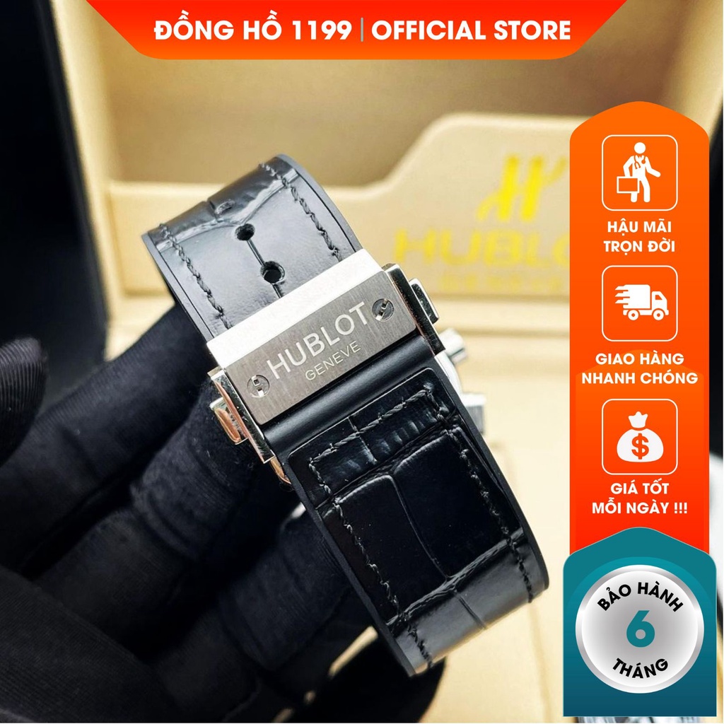 Đồng hồ cơ nam dây cao su cao cấp chống nước chống xước tuyệt đối sang trọng bảo hành 6 tháng HB1704 - 1199 Watches | BigBuy360 - bigbuy360.vn