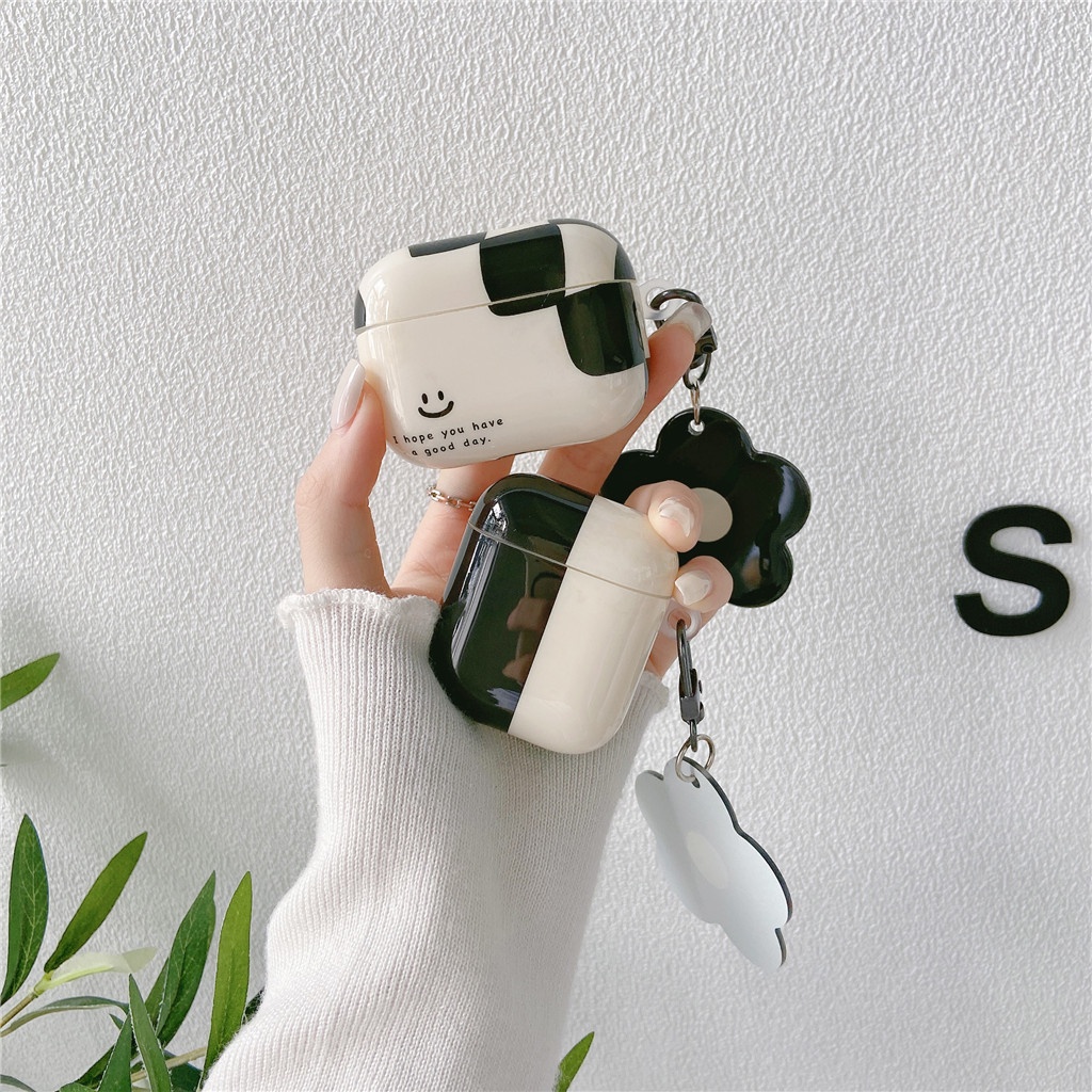 Vỏ Bảo Vệ Hộp Sạc Tai Nghe AirPods 1 2 3 Pro Không Dây Họa Tiết Hoạt Hình Dễ Thương Ốp