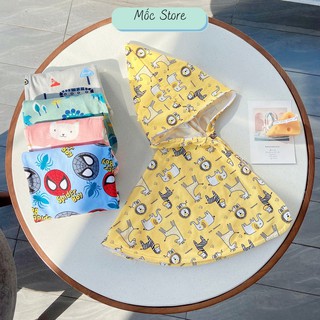 Áo choàng cho bé, áo choàng cotton chống nắng tránh gió nemo baby 5 đến 15 kg