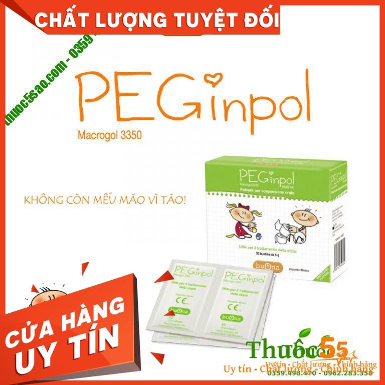 PEGINPOL 3350 - Táo bón không còn lo lắng 100g bột