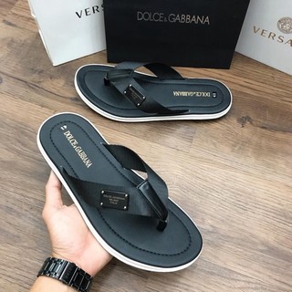 DPA  Dép nam thời trang mác DG chất đẹp, quai chéo,quai kẹp