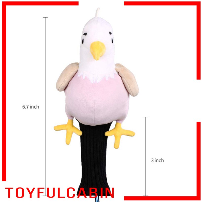 Vỏ Bọc Bảo Vệ Đầu Gậy Đánh Golf Bằng Gỗ Cổ Cao Chuyên Dùng