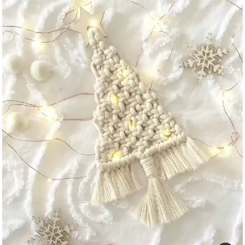 Phụ kiện trang trí noel cây thông mini, sản phẩm Yenyen Handmade