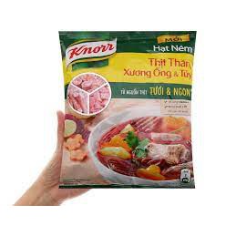 Hạt Nêm Knorr Thịt Thăn, Xương Ống& Tuỷ 1.2kg (date mới, cam kết chính hãng)