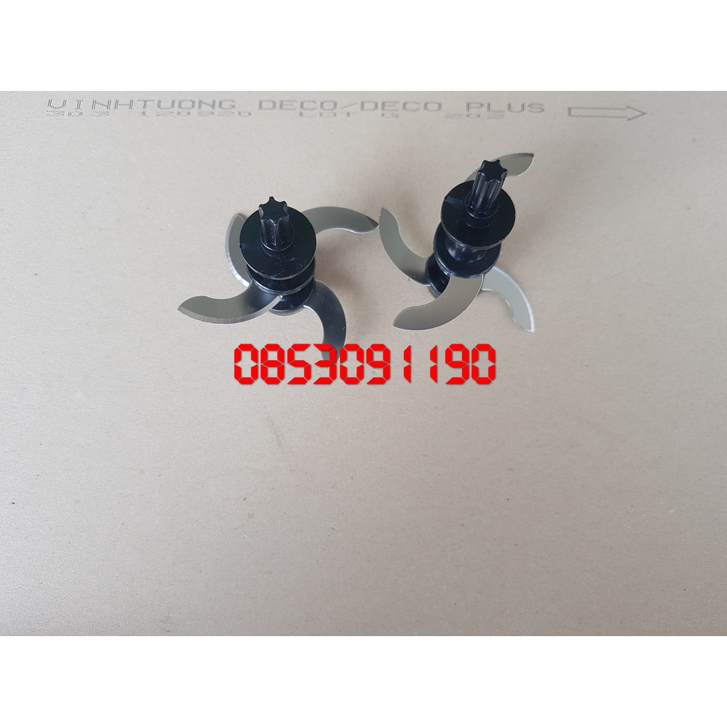 Phụ kiện máy xay osaka- Chi tiết số 4 - lưỡi dao kèm núm trắng đáy