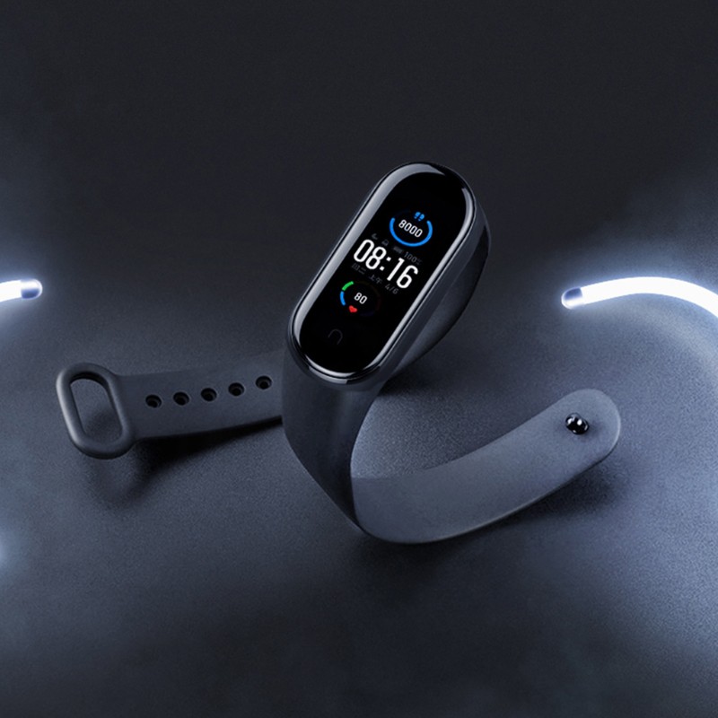 Dây Đeo Thay Thế Chất Liệu Silicon Màu Trơn Cho Xiaomi Mi Band 6