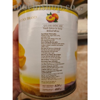 Đào ngâm BODDOB 820g
