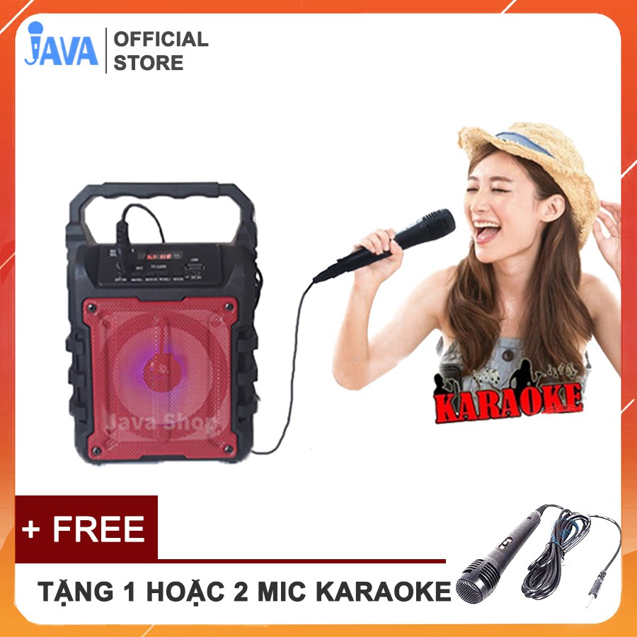 [TẶNG 1 HOẶC 2 MIC KARAOKE CÓ VANG 100K] Loa Vi Tính Karaoke Bluetooth JAVA33bt - Loabluetooth