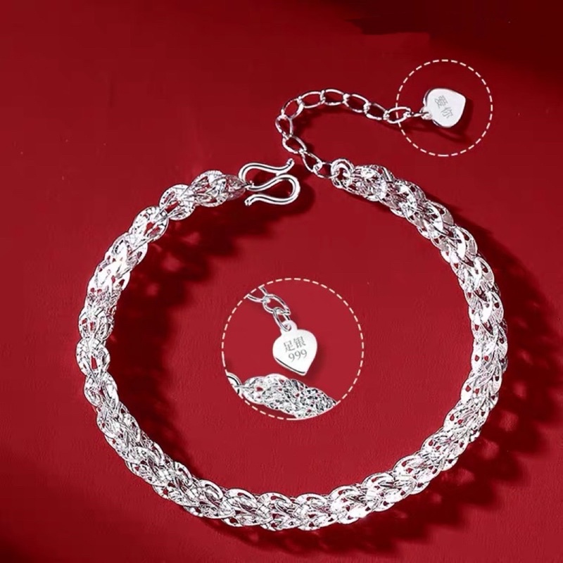 Vòng tay bạc nữ, lắc tay bạc 925  đuôi phượng độc đáo nữ tính nhỏ xinh