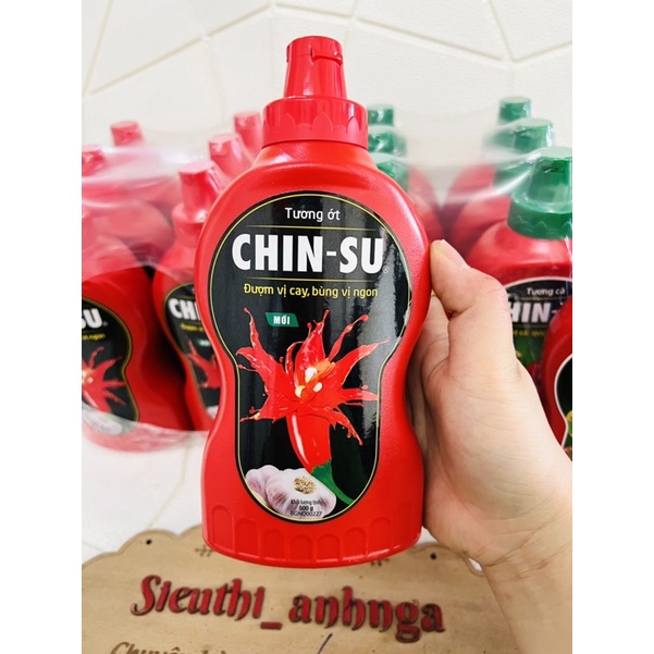 Tương Ớt/Tương Cà Chin-Su Chai 500G