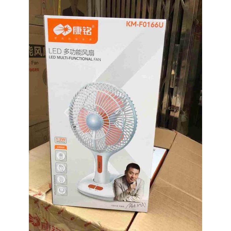 Quạt Tích Điện Mini Ông Tây Để Bàn T2 Giá Rẻ