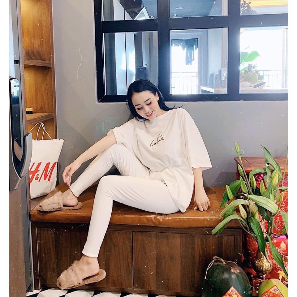 Set Trang Phục  Set legging áo thụng kiểu dáng KOREA SIÊU HOT