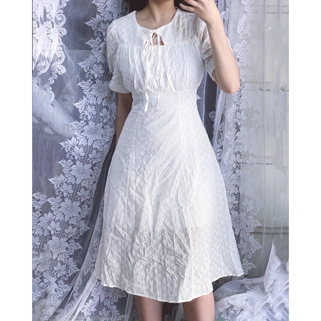 Đầm tay bồng 2hand