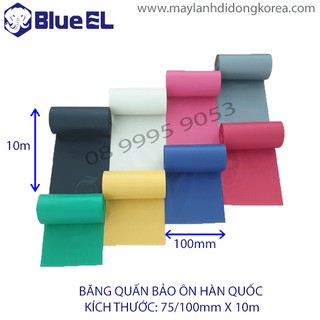 (Combo 3 cuộn) băng quấn bảo ôn - Si quấn Hàn Quốc - Si cuốn Hàn Quốc 100mmx10m