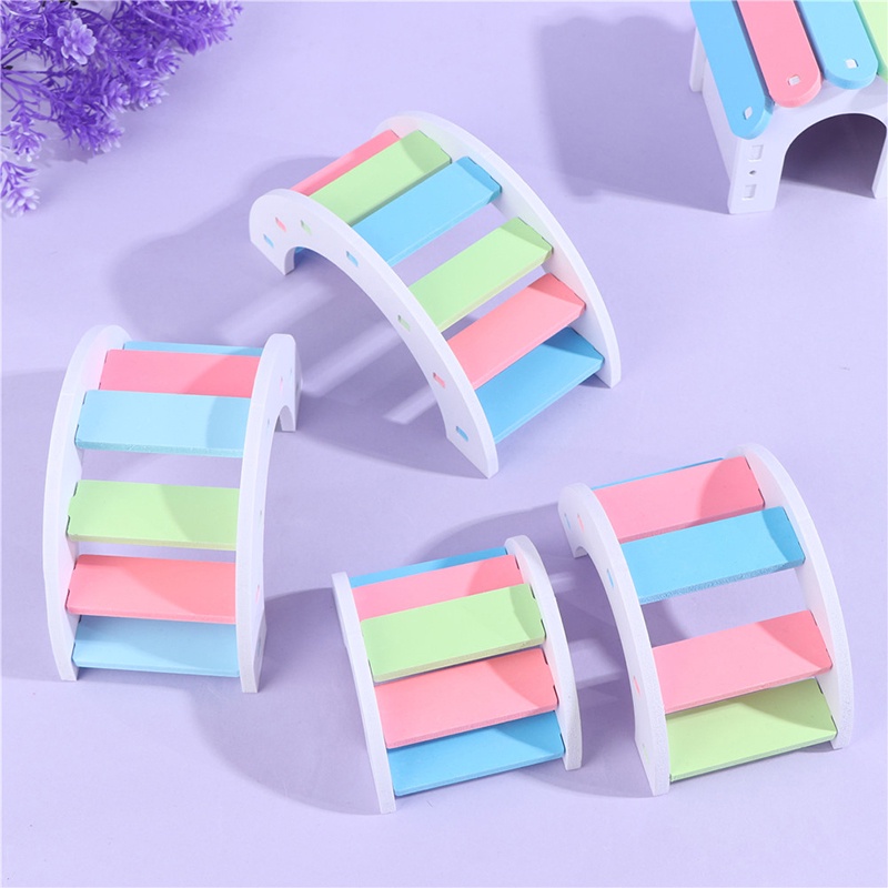 Cầu Gỗ Đồ Chơi Cho Chuột Hamster / Chinchilla