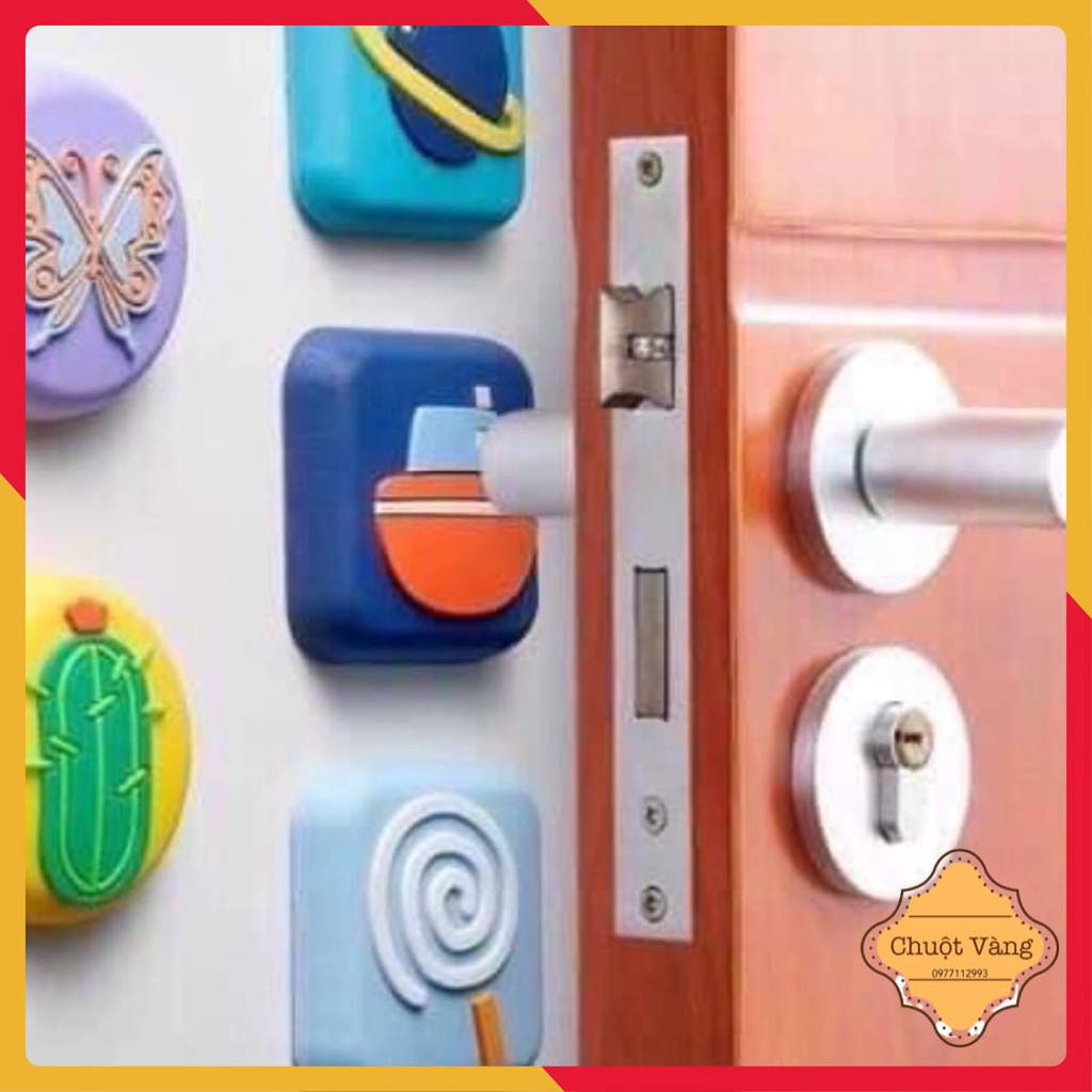 Set 5 miếng chống va đập silicon