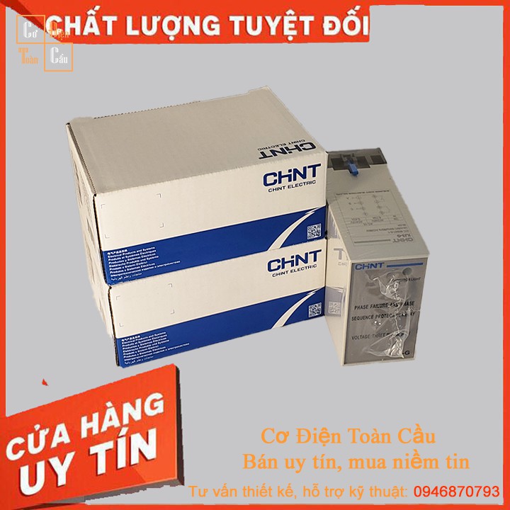 Rơle  bảo vệ điện áp 3 pha Chint XJ3-D, XJ3-G