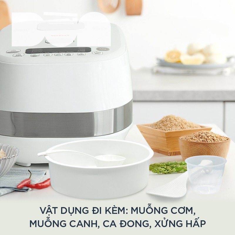 Nồi cơm điện cao tần Tefal  RK808168 dung tích 1.5l - Thương hiệu Pháp