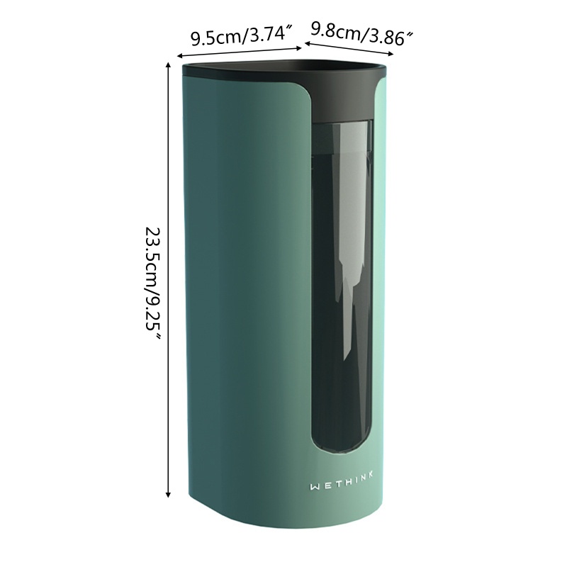 Giá Đỡ Cốc Giấy Dùng Một Lần Tự Dính Dạng Kéo Gắn Tường Tiện Lợi Dành Cho Gia Đình