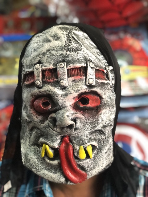 Mặt nạ ma bằng da cho lễ hội haloween