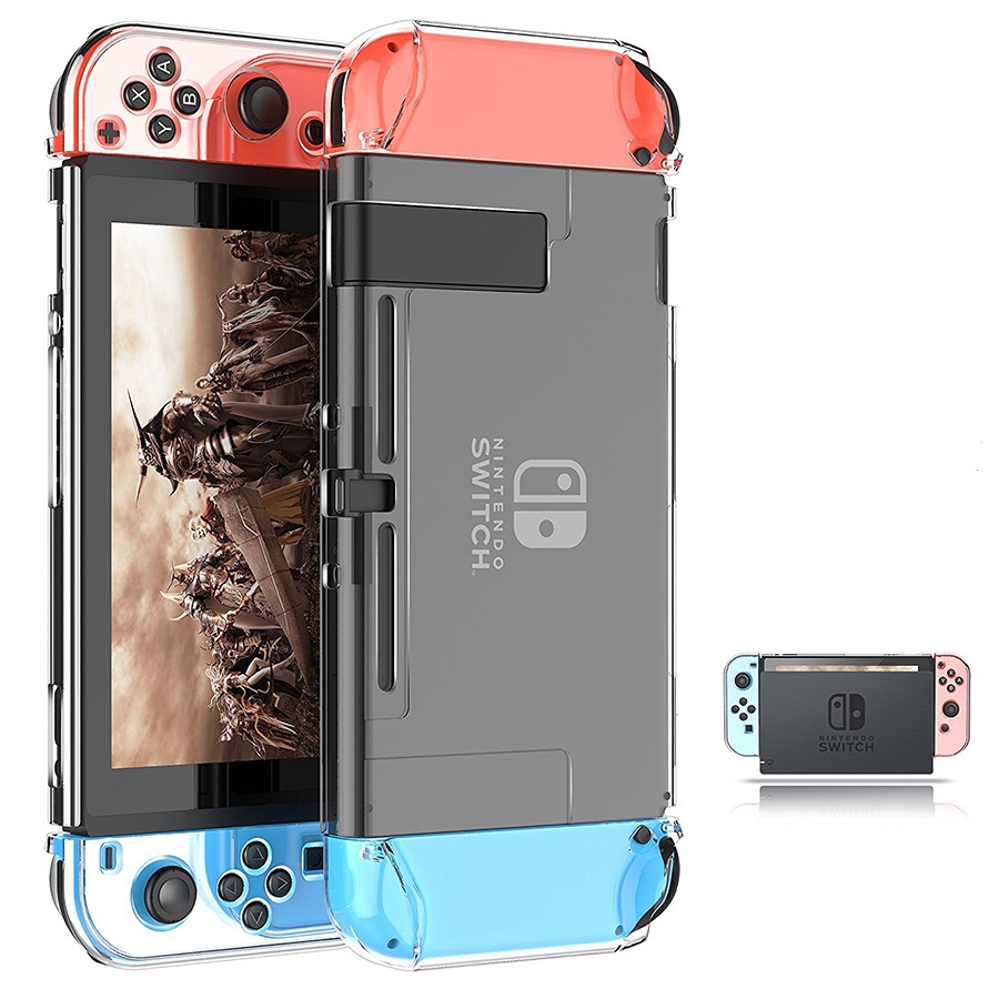 Ốp Trong Suốt Bảo Vệ 3 Trong 1 Cho Máy Chơi Game Nintendo Switch | BigBuy360 - bigbuy360.vn