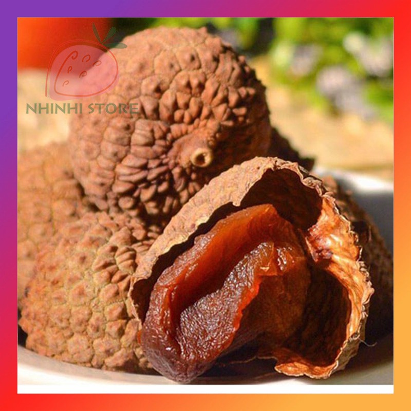 1Kg Vải Thiều Sấy Khô - Đặc Sản Bắc Giang - Trái Cây Sấy Nhi Nhi Store