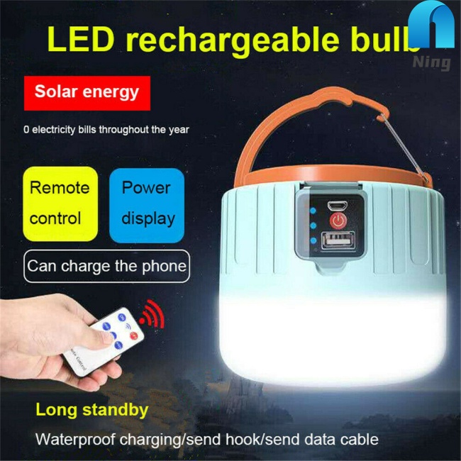 Đèn Led Năng Lượng Mặt Trời Ning 280w 3 Chế Độ Kèm Sạc Usb Tiện Dụng